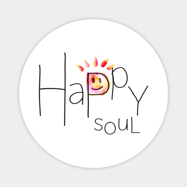 Happy Soul Magnet by MonkeyMade